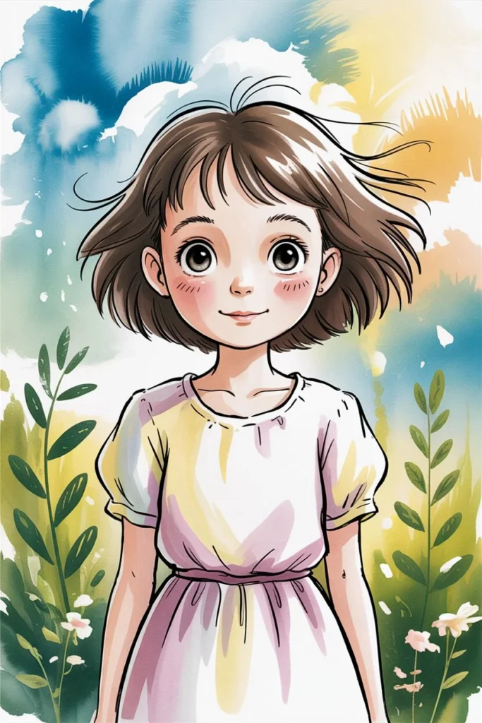 Ghibli Ai Girl